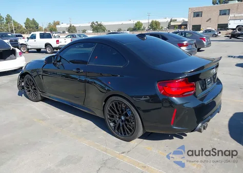 2020 BMW M2 Competition z USA, uszkodzony, nr VIN WBS2U7C08L7E97226